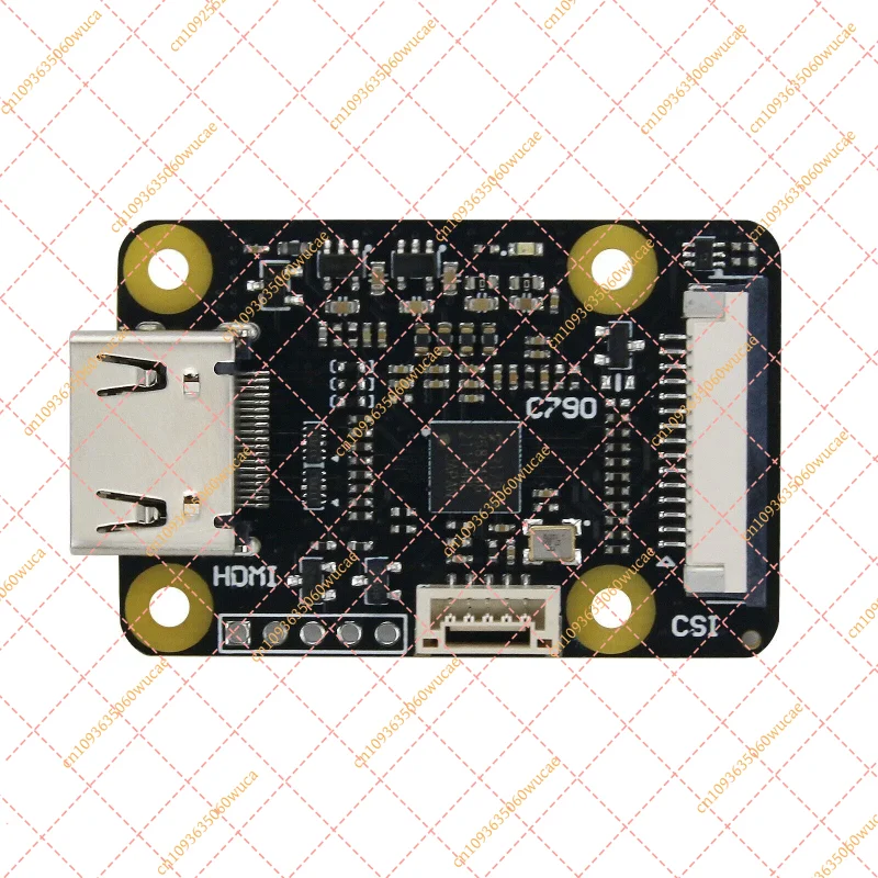 C790 HDMI to CSI-2 Bridge Module for Raspberry Pi, 1080P 60Hz Video Capture Adapter with Audio Input