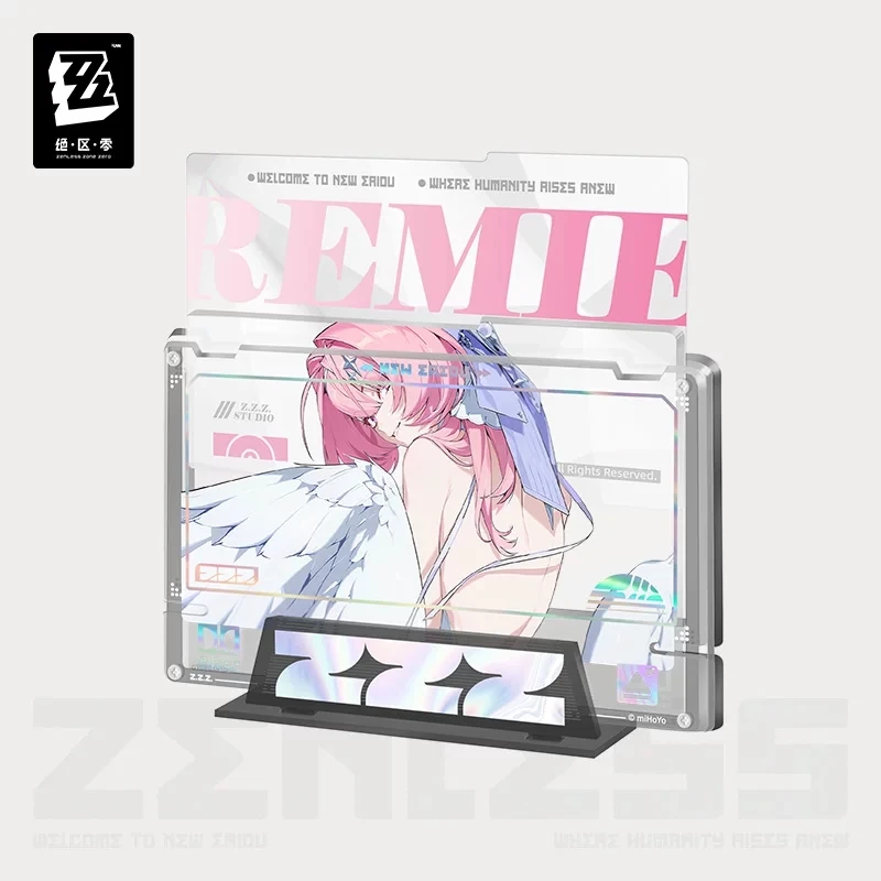 Official ZenlessZoneZero Genuine “Shadow & Painting” Series Fixed-Frame Acrylic Insert Set—Character Merchandise Figurines