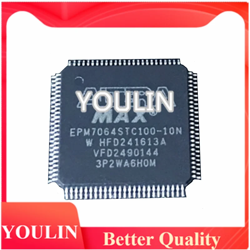 EPM7064STC100-10N TQFP100 Integrated Circuits (ICs) Embedded - CPLDs (Complex Programmable Logic Devices)