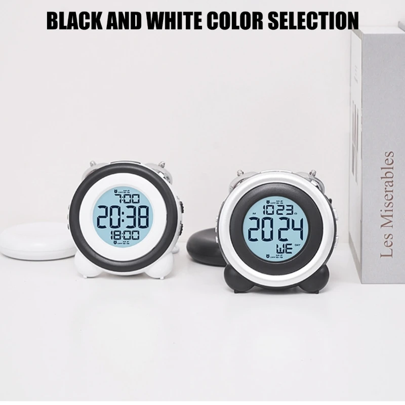 Alarm Clock With Strong Vibration Alerts Multiple Alarms Customizable Setting For Efficient Time Management Dropshipping