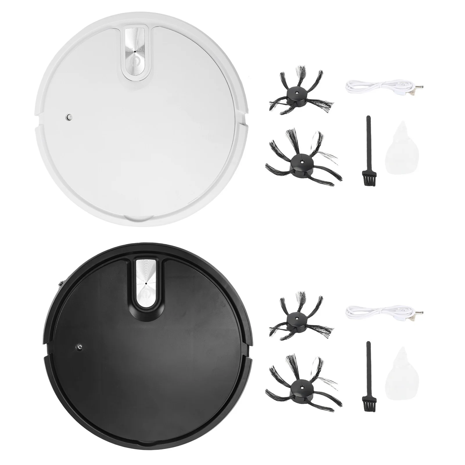 

Robot Vacuum Cleaner Low Noise Slim 90 Min Runtime 1500pa Suction Vacuuming Sweeping Mopping Misting Robotic Vacuum Cleaner