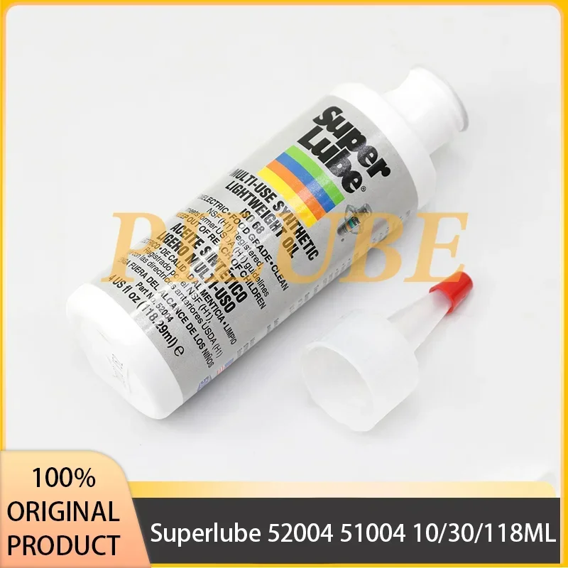 Superlube-graxa Sintética Multiusos Leve Lubrificante para Impressora Produto Original 52004 51004 30ml 118ml