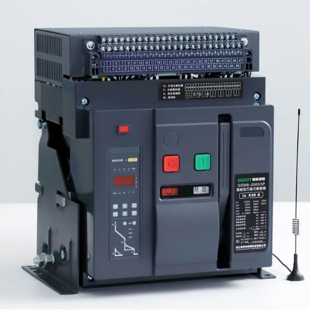 Air Circuit Breaker international standard RDW5-2000 200A-6300A 50/60Hz AC DC 110V 220V 230V 380V 400V ACB