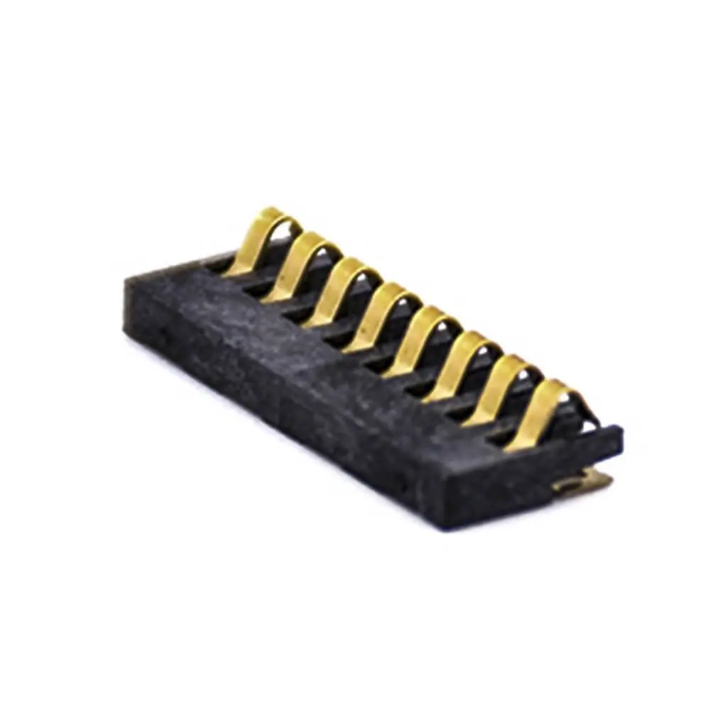 8 Pin 2.0PH SMT Battery Connector 1.7mm Height for Mobile Phone Lithium Battery, FPC BTB Socket