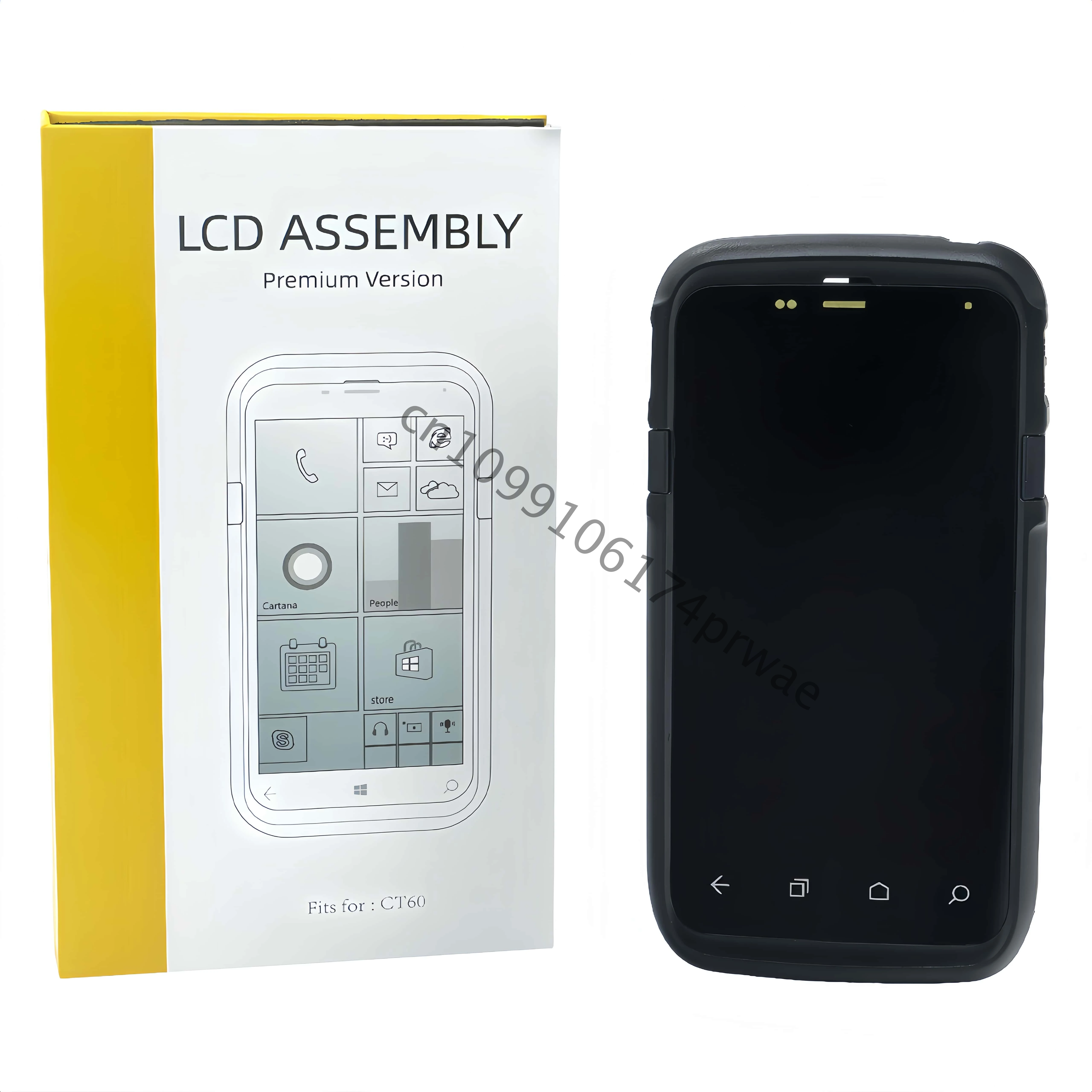 ☑️LCD Screen with Touch Digitizer and Front Cover for Honeywell Dolphin CT60☑️