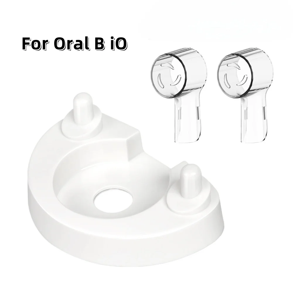 White/Black Toothbrush Head Holder Stand For Oral-B IO, Toothbrush Storage Rack Tooth Brush Head Holder For Oral B iO Toothbrush