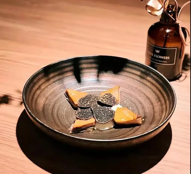 

Круглая посуда в стиле ретро, тарелка для завтрака, фруктового салата, ресторанная основная тарелка, домашняя кухня, керамический десерт, стейк