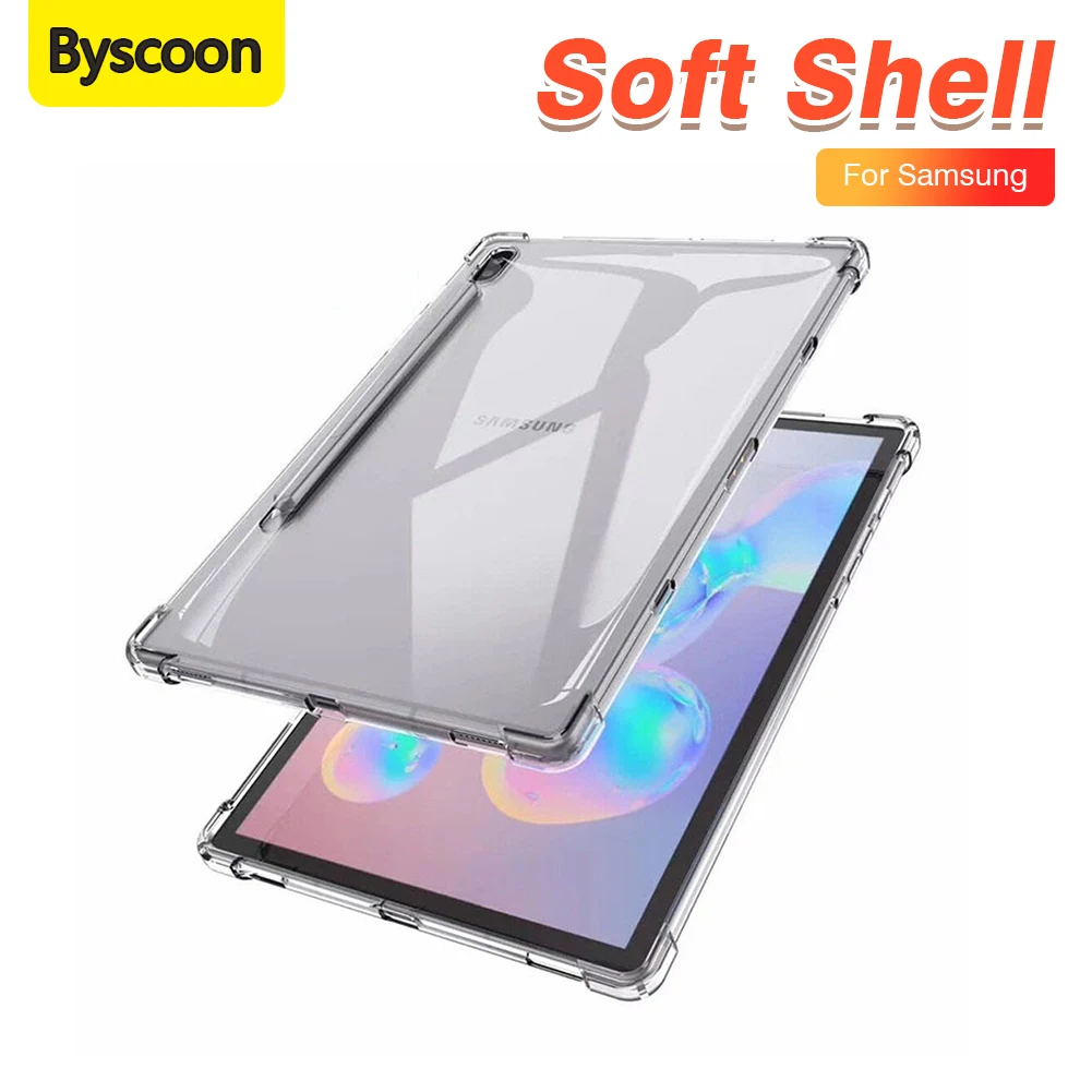 Tablet Case For Samsung Galaxy Tab S8 S9 ultra 14.6 SM-X910 2023 Soft TPU Cover Tab S9 S8 S7 11