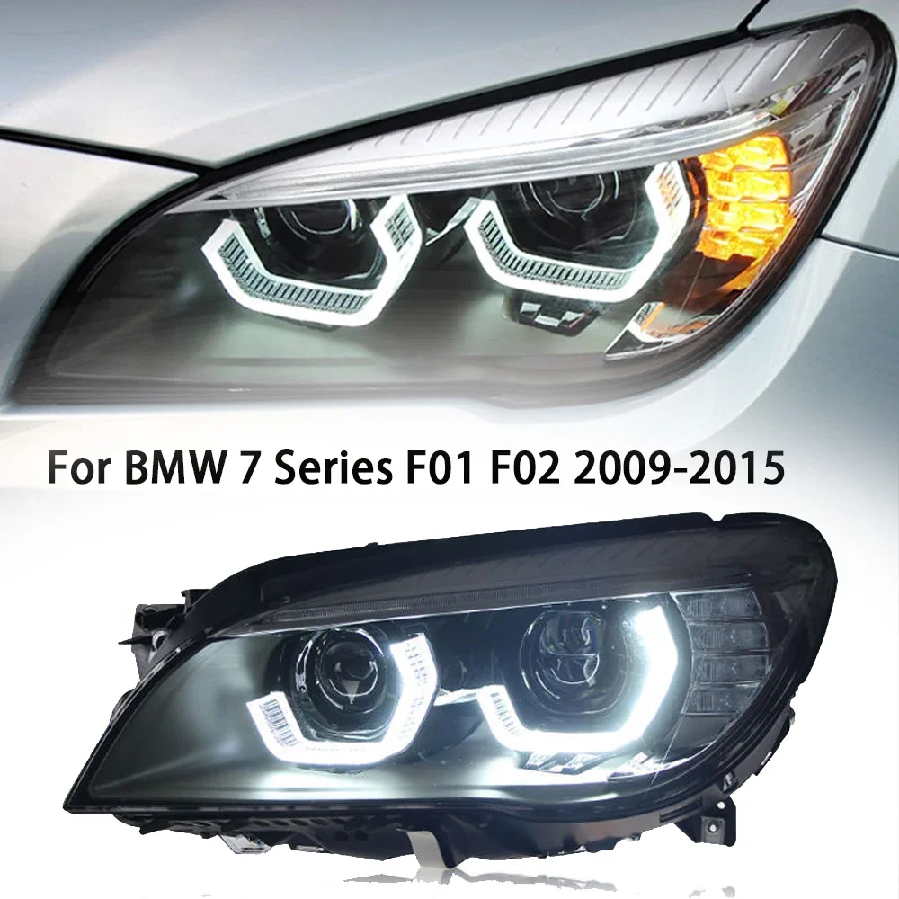 

Car lights For BMW 7 Series F01 Headlights F02 2009-2015 LED Car Lamps Daytime Running Lights Turn Signals Car Accessories