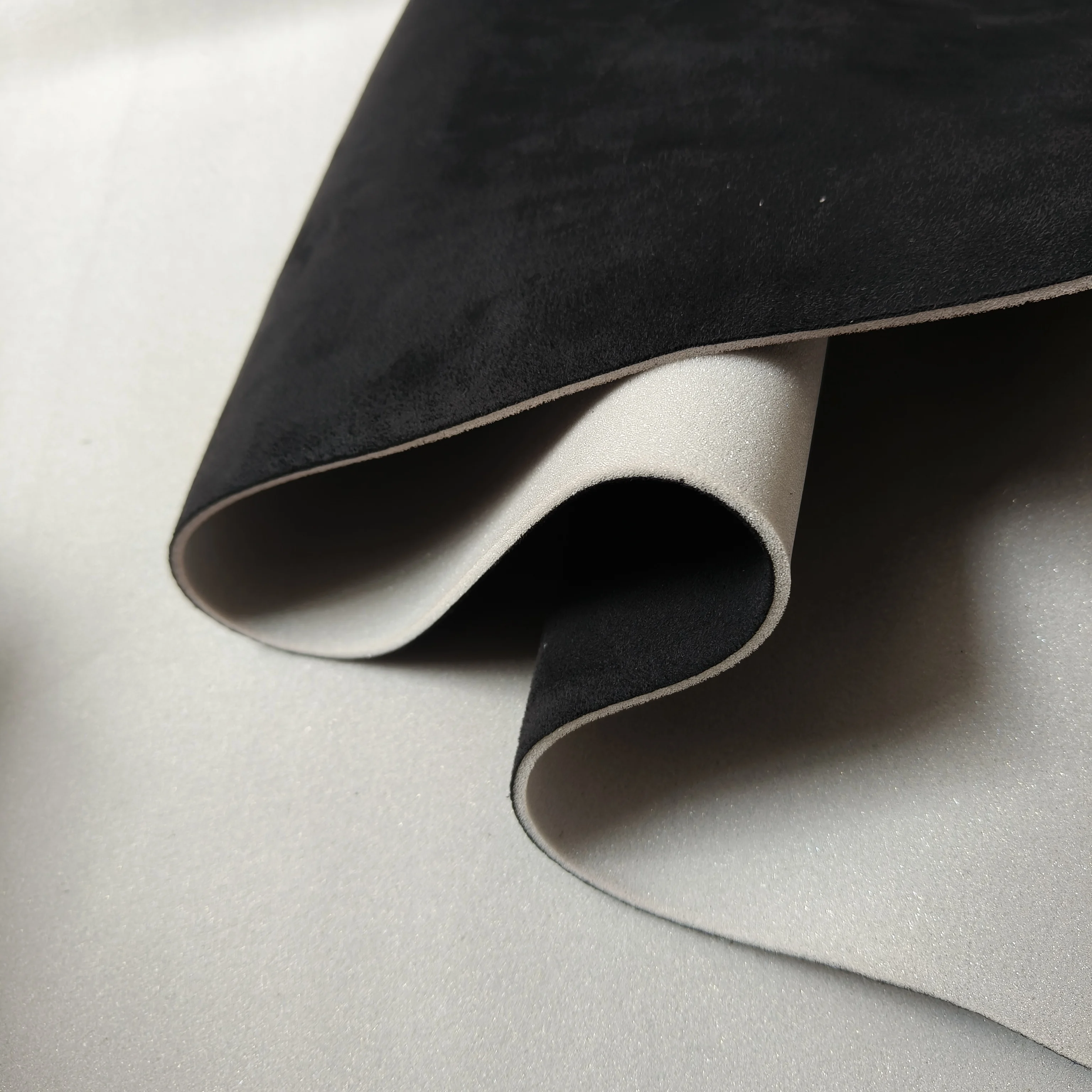 RV Repair Renovations Sky Fabrics Luxury Faux Suede Roof Headliner 3mm Foam Backed for Car Interior Material Upholstery Fabrics