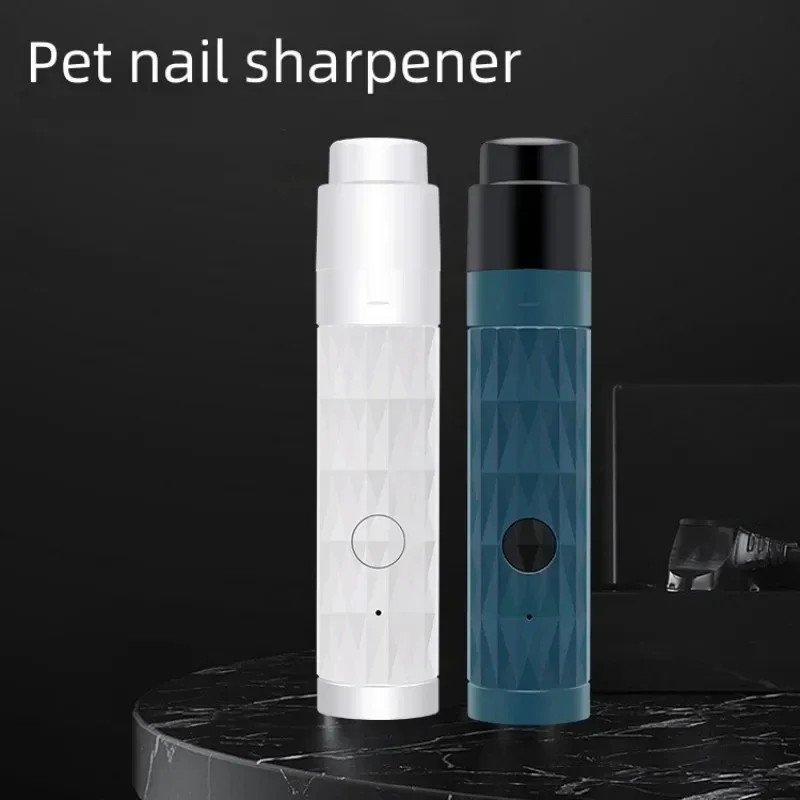 

Electric Dog Nail Clipper With Light Emitting Diode Light Pet Paw Cutter Grinder