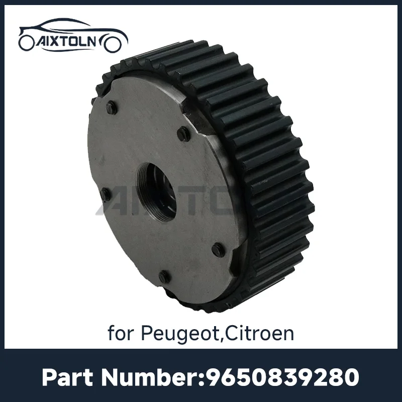 9650839280 New Camshaft Phaser VVT Timing Gear For Peugeot 207 208 308 3008 508 RCZ Citroen C4 C5 C4 DS3 DS4 Car Accessories