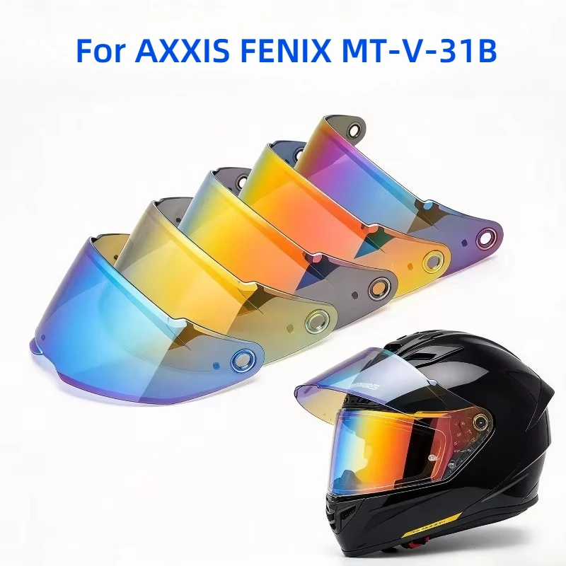 For AXXIS FENIX MT-V-31B Quick Release Helmet Visor Replacement Lens Original AXXIS Helmet Accessory