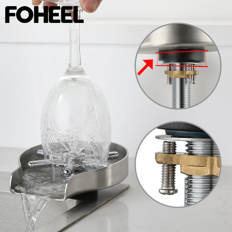 Imagem -02 - Foheel-glass Rinser Cup Washer Cozinha Ferramentas e Gadgets Ferramentas Especiais Ferramenta Café