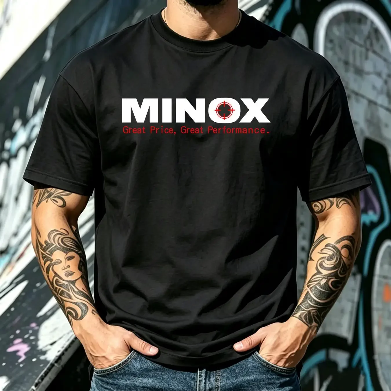washed T Shirt Minox optics logo new heavy cotton size S to 5XL vintage Washed Comfortable homme graphic Casual Versatile