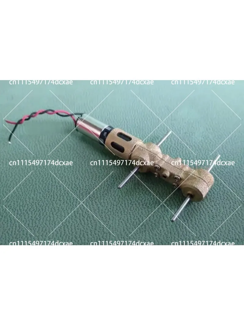 Twin Shaft Gearbox 1/87 1/72 Static Model DIY Miniature Gearmotor Gearbox for Train Car Modification