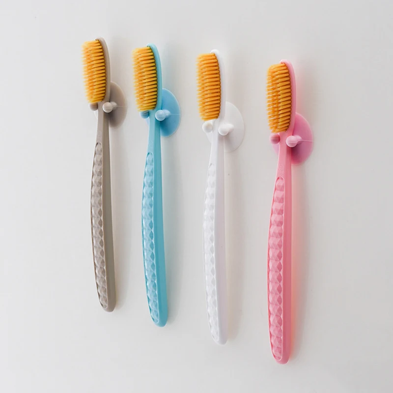 1PCS Zufällig Koreanische Original Zahnbürste Großen Kopf Zahnbürste Mit Reise Fall Erwachsene Holzkohle Biologisch Abbaubare Oral Gesundheit Reinigung