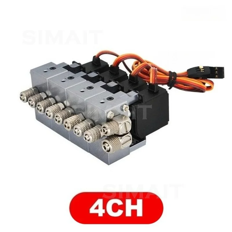 1/2/3/4 Channel 1/12 1/14 1/16 Excavator Construction Vehicle Model Hydraulic Valve, Pressure 8 Trillion Pa
