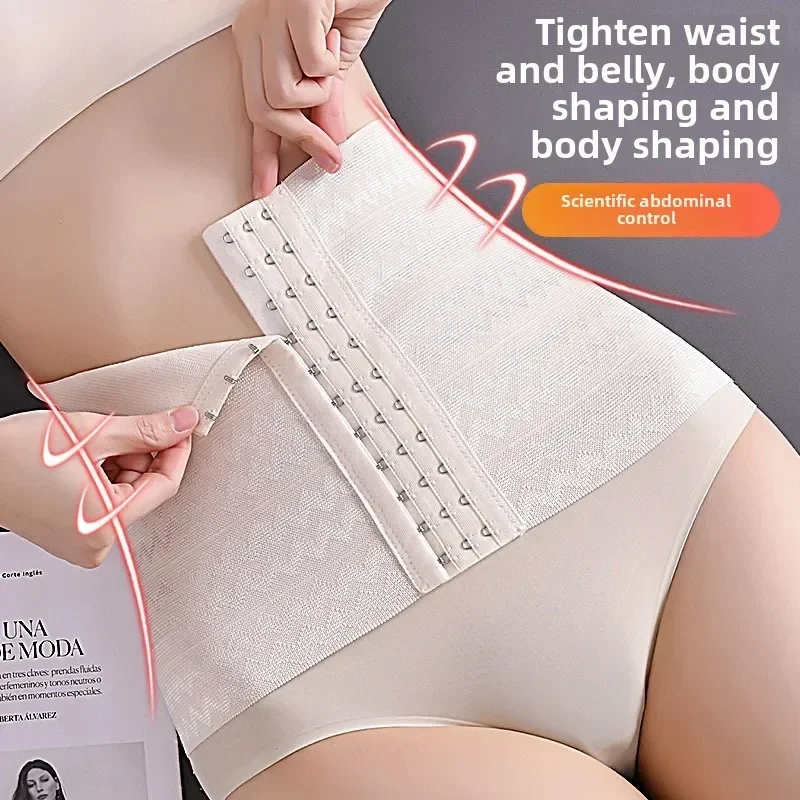 Women Original S-3XL Slimming Body Shaper Waist Trainer Belt Corset Abdomen Belly Tummy Control Fitness Compression Shapewear