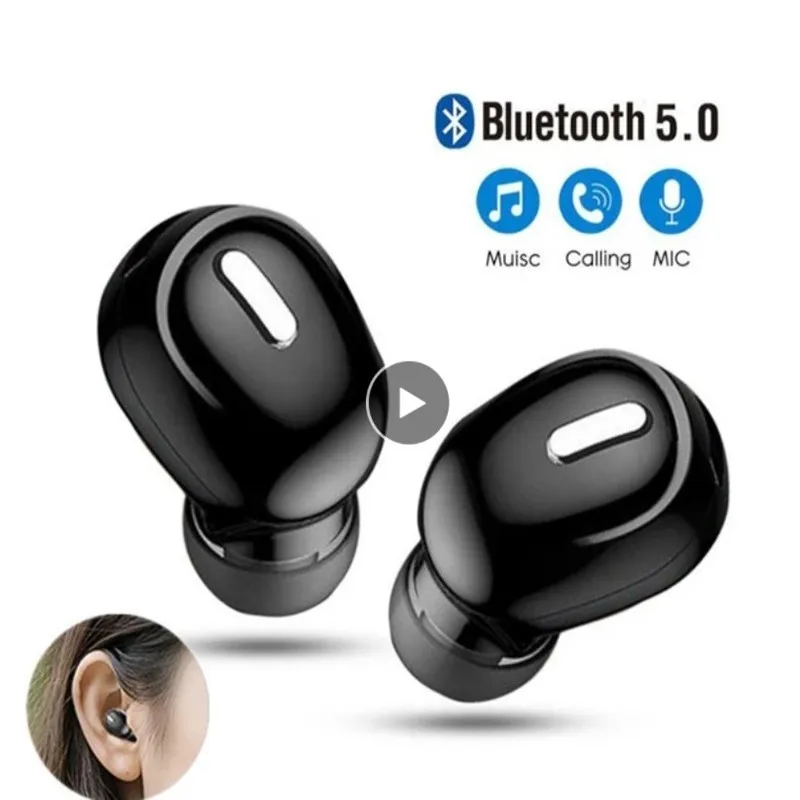 X9 Mini-auriculares inalámbricos con Bluetooth 5,0, cascos deportivos para juegos, estéreo, manos libres, con micrófono