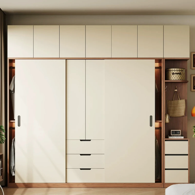 Clothes Storage Wardrobes Bedroom Corner Sliding Doors Luxury Hotel Wardrobe Closet Wooden Armoire De Chambres Furniture Home