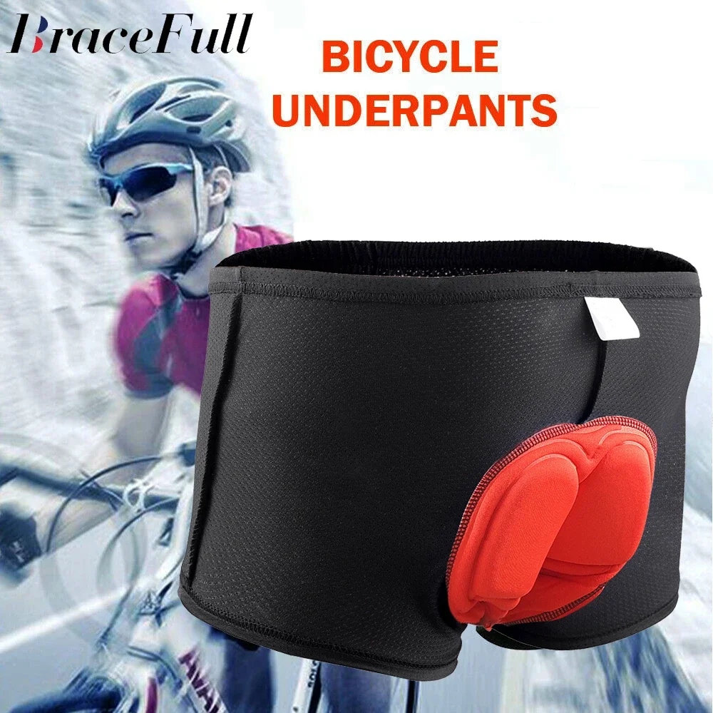 

1Pcs Men Women Under Shorts Padded Cycling Underwear Triangle Breathable Bicycle Underpants Mtb Bike Briefs Chamois Panties