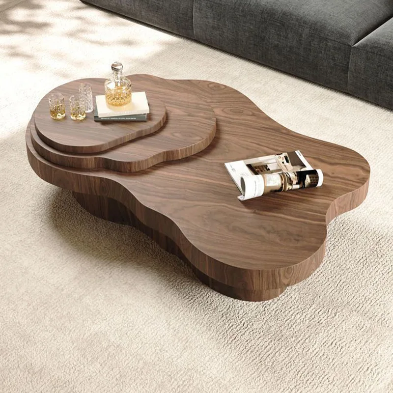 

Cloud coffee table ancient style coffee table irregular side table household small apartment special-shaped