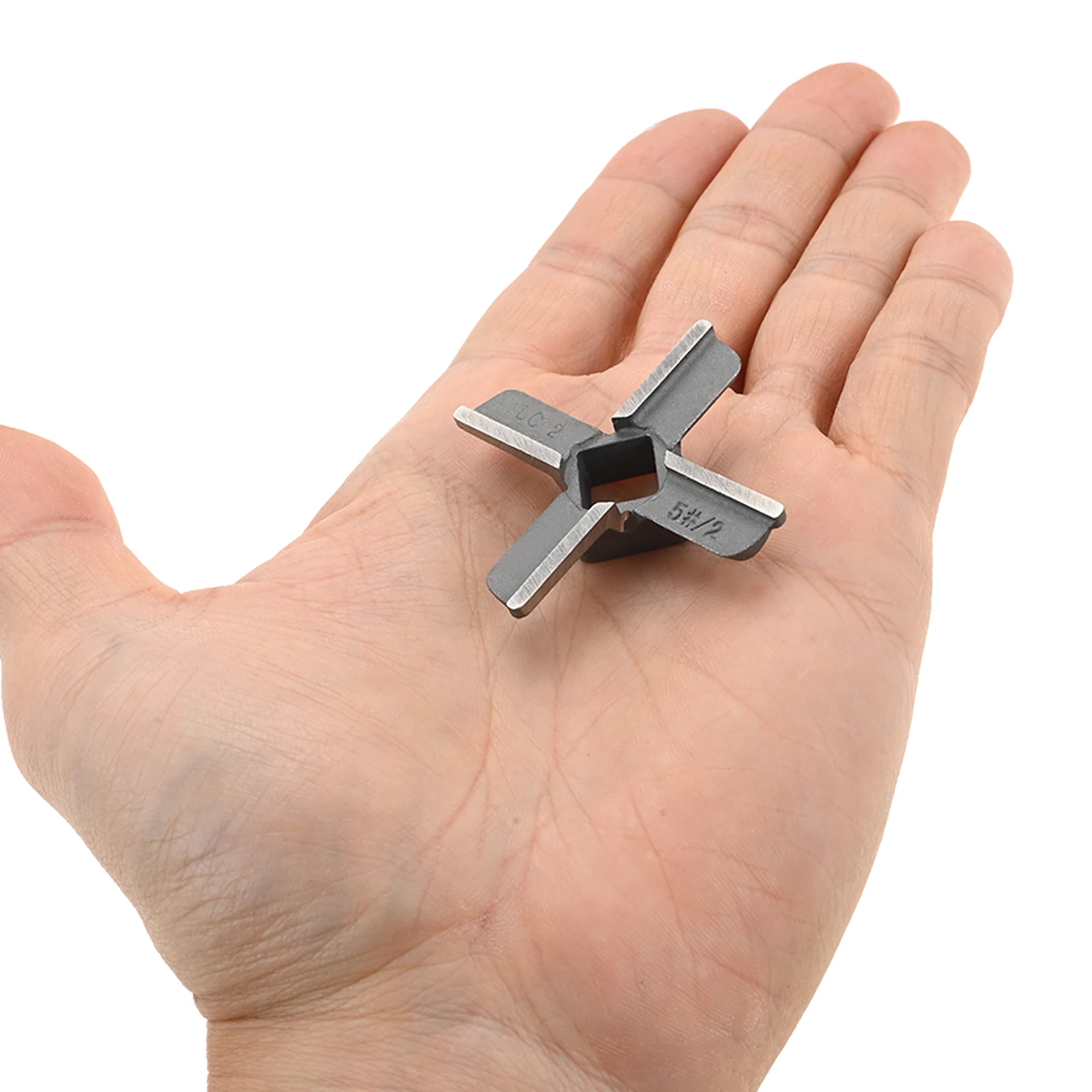 ใบมีดเครื่องบดเนื้อสแตนเลส W/9.5 มม.ด้านใน Mincer มีดสําหรับ HR2724 HR2725 HR7752 HR7755 HR7758 HR7765 HR7766 HR7768