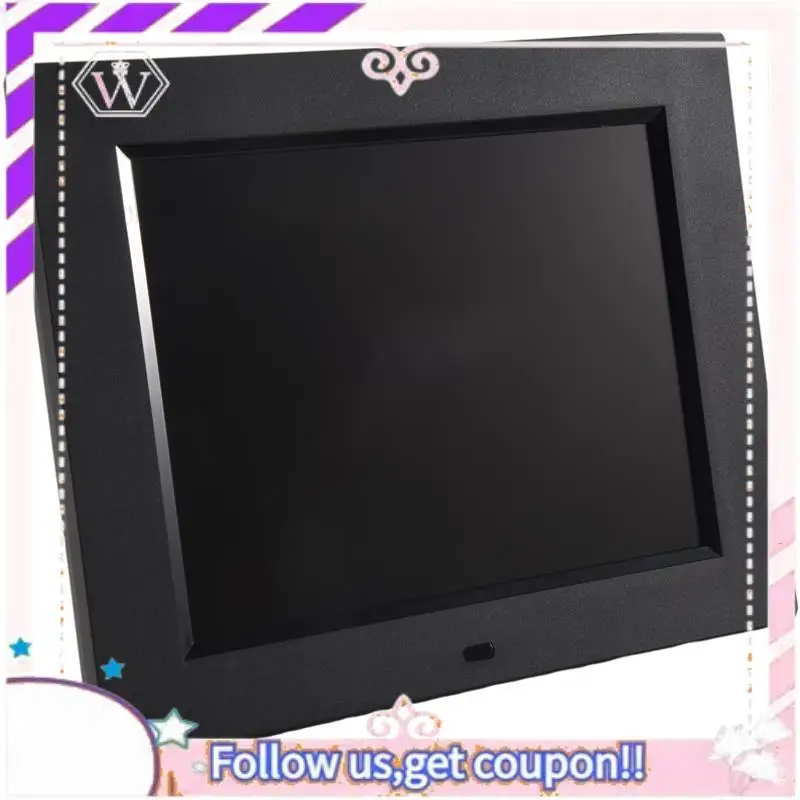 

Y74A-часы Deentia, часы-календарь, цифровые часы с большим цифровым дисплеем, будильник с цифровой фоторамкой HD, вилка стандарта Великобритании