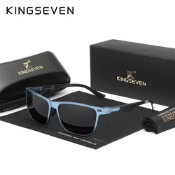 Kingseven Men's Aluminum Sunglasses High Quality Women Driving Polarized UV400 Blocking Glasses Anti-reflection Clycling Eyewear