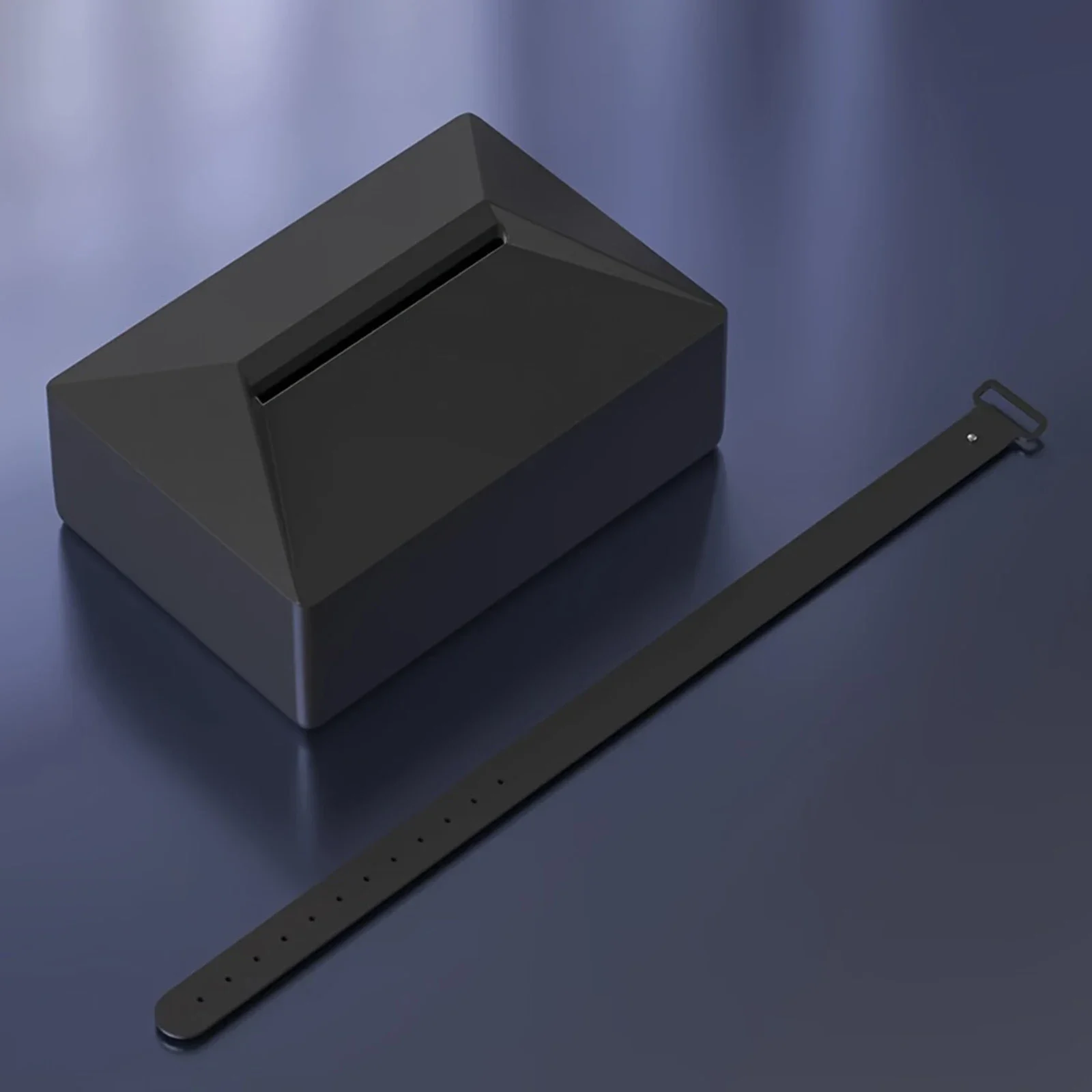 

For Forklifts Hanging Tissue Box With Fixing Strap Wear-Resistant Non-Deformation Practical Quick Installation