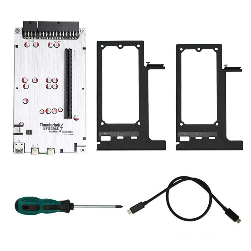 

TH3P4G3 Mini Thunderbolt-совместимая док-станция для графического процессора 85 Вт PD зарядная внешняя док-станция для ноутбука и внешней графической карты