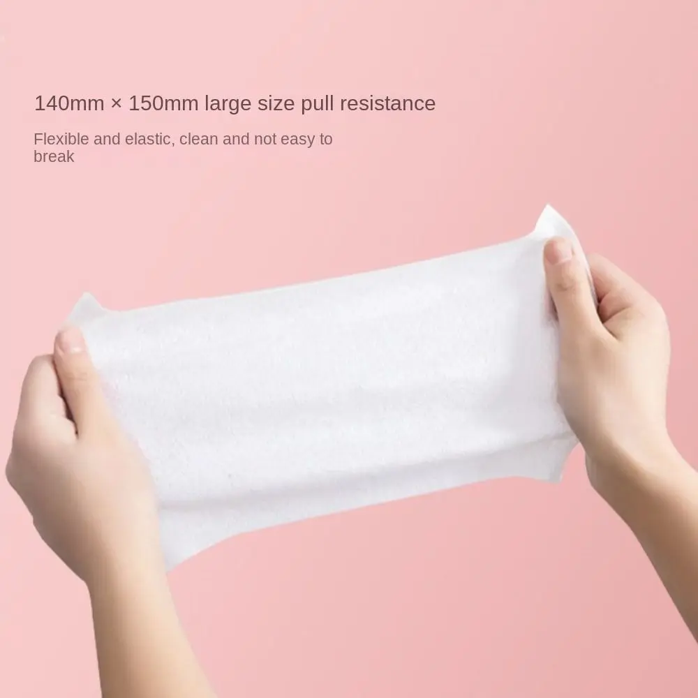 10Pcs/Pack Spunlace Nonwoven Fabric Baby Wipes EDI Pure Water Extractable Water Tissue Disposable Portable