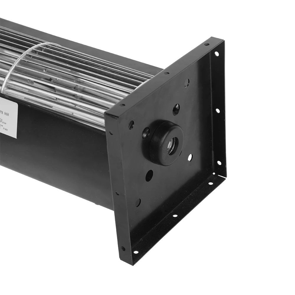 FANSEXPERT DC 100 سلسلة مروحة التدفق المتقاطع الهادئة DC24V مروحة التبريد عبر التدفق مروحة التدفق المتقاطع