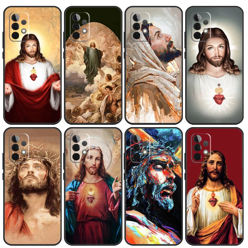 

Jesus Christ God Case For Samsung Galaxy A52 A32 A12 A22 A13 A23 A33 A53 A50 A51 A71 A03S A04S A52S Cover