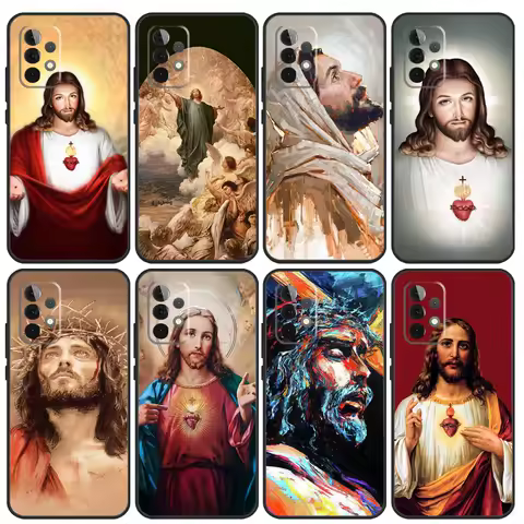 Jesus Christ God Case For Samsung Galaxy A52 A32 A12 A22 A13 A23 A33 A53 A50 A51 A71 A03S A04S A52S Cover