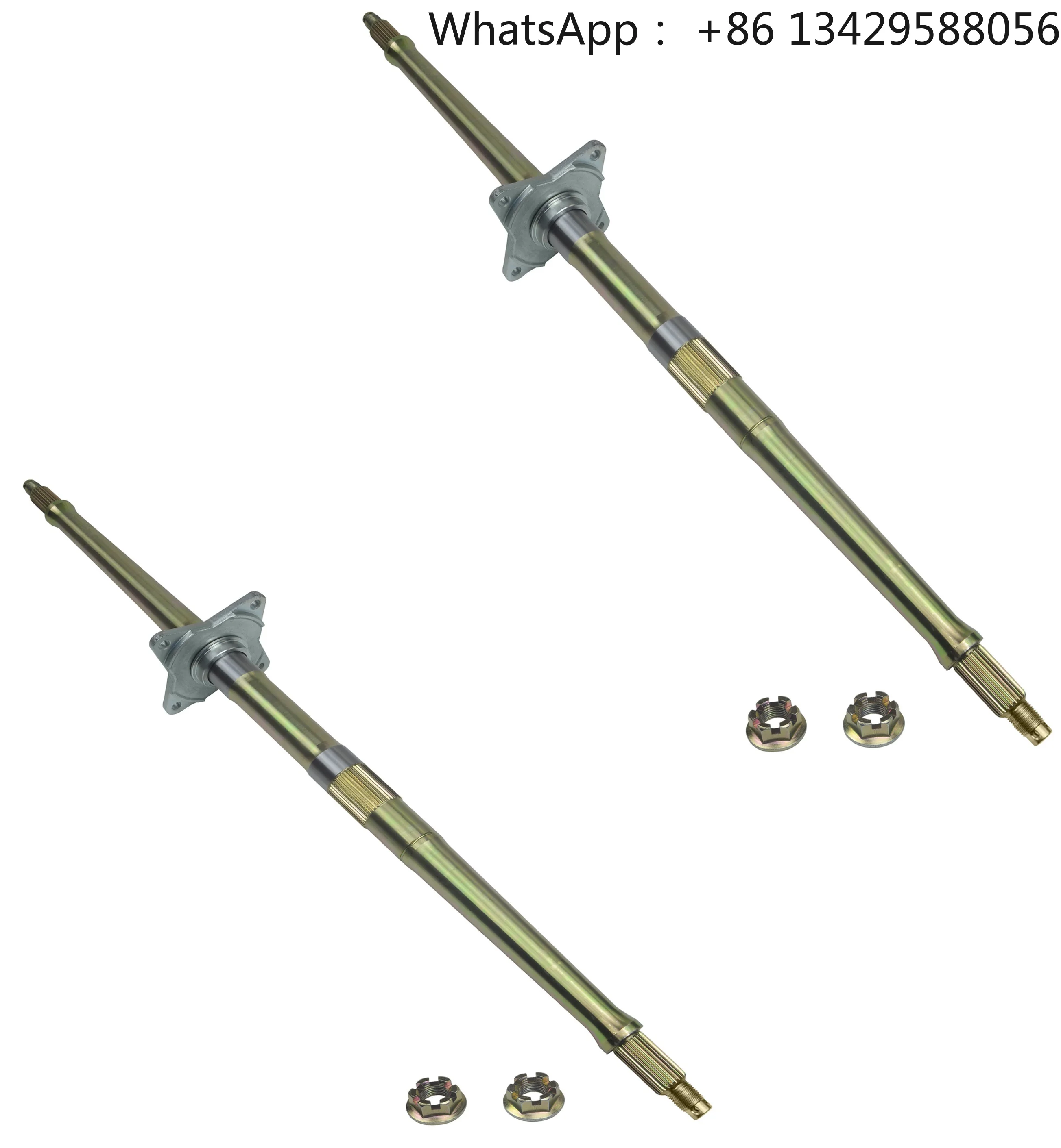 

New Steel Castle Nut for Honda TRX 500 TRX500 Foreman FE FM TM 05~11 Rear Wheel Axle Shaft