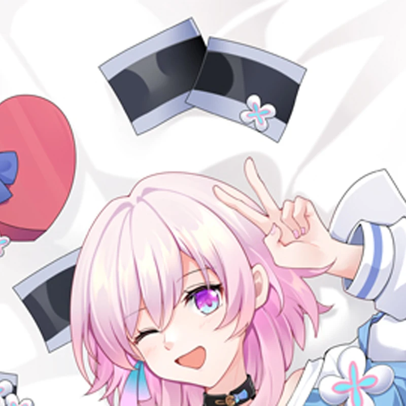 

Dakimakura Anime Pillow Case March 7th Double-sided Print Of Life-size Body Pillowcase Gifts