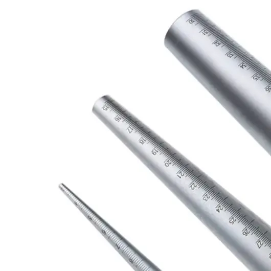 Tapered Feeler Gauge 1-6.5mm 3-15mm 15-30mm Carbon Steel Aperture Hole Diameter Measuring Tool For Thin Walled Parts And Pipes