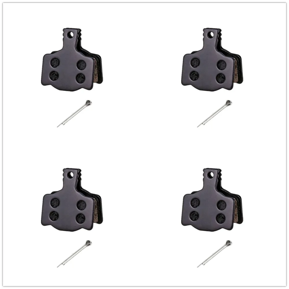 4 Paar Fahrrad-Bremsbeläge aus halbmetallischem, verschleißfestem Material für hydraulische Scheibenbremsen für MAGURA MT2/MT4/MT6/MT8/DK-17 MTB-Mountainbike-Teile