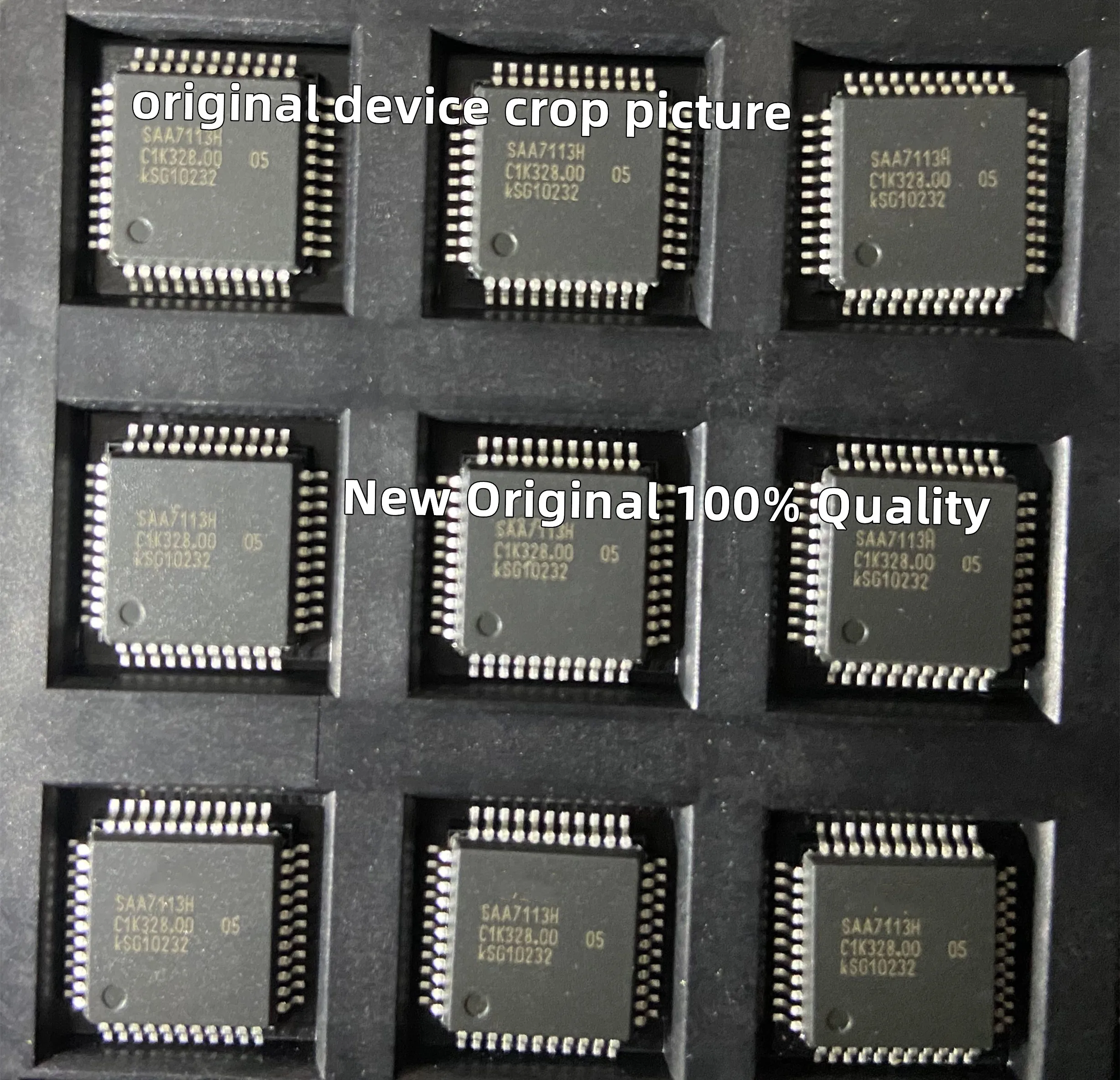 

5 шт./лот, новый оригинальный, 100% качество SAA7113H SAA7113, ПРОЦЕССОР ТВ/видеоСИГНАЛ, 44-контактный, пластик, QFP