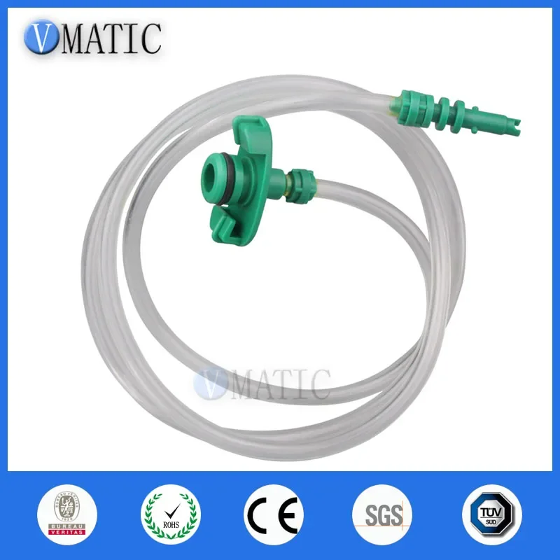 Free Shipping EFD Glue Dispensing Dispenser 3cc ml Pneumatic Syringe Barrel Valve Robot Adapter