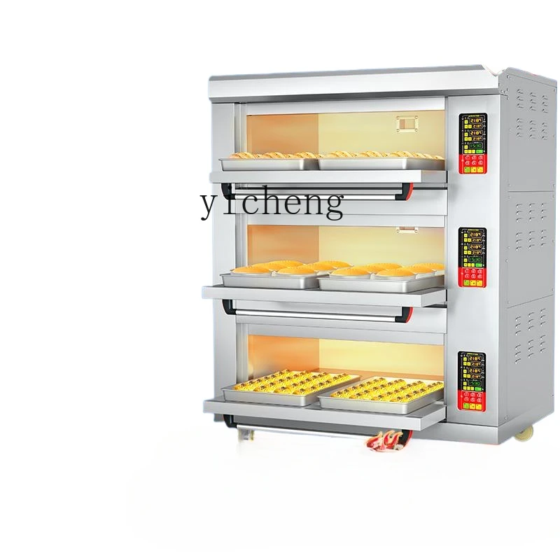 ZK Oven Professional Large Electric Oven Large Capacity Bread Sweet Potato Mooncake Pizza  Baked Sweet Potato Machine