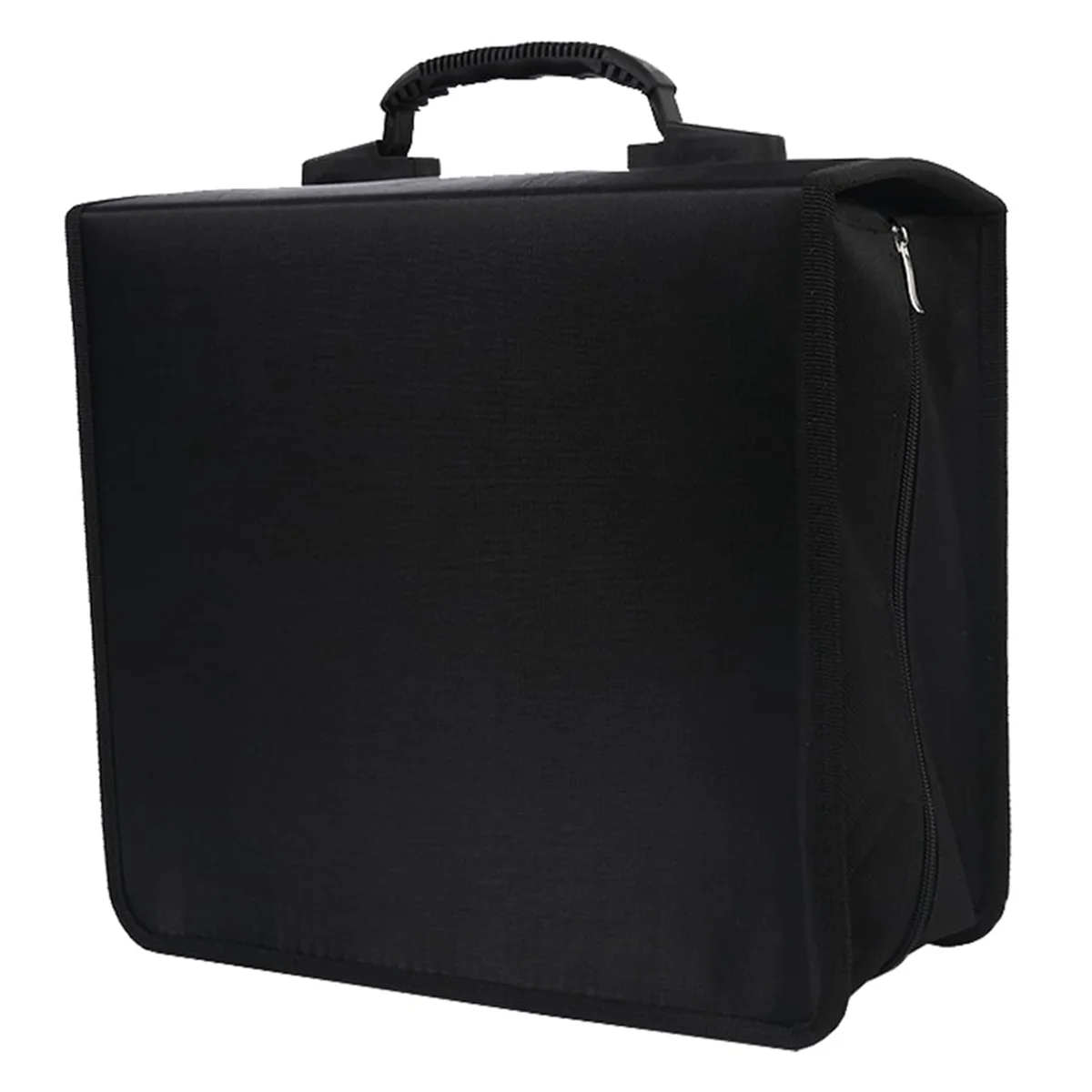 HOT CD Case, 400 Capacity DVD Case CD Wallets Protective CD Storage Organizer Holder Booklet Album Box Binder (Black)