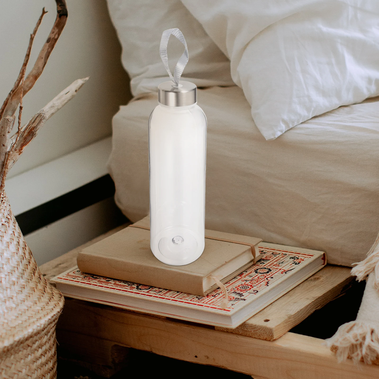 

Outdoor Sports Water Bottle 500Ml Leakproof Portable Plastic Sports Drinking Bottle For Running Yoga Bicycle Travel Gym