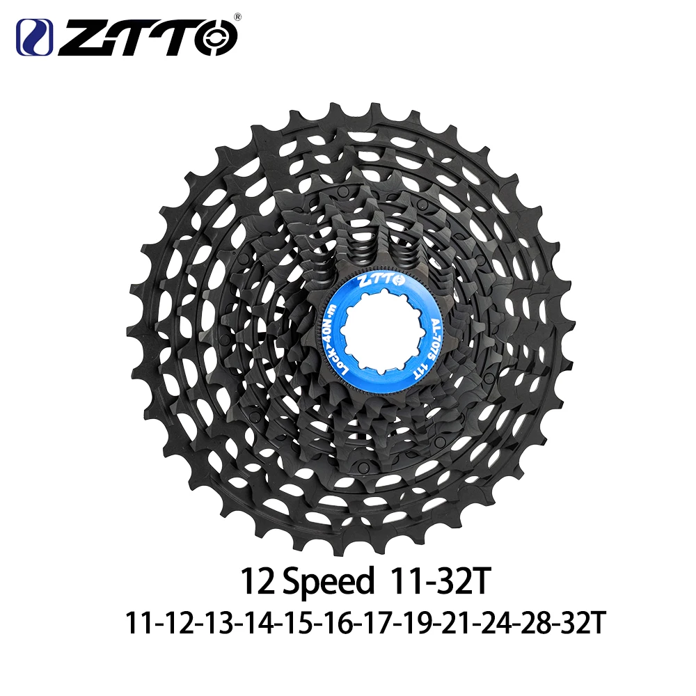 H*y様 12s 11-36 軽量スプロケット ブラック ztto ZTTO 超軽量 11/12速 ロードバイク ブラック カセット フリーホイール