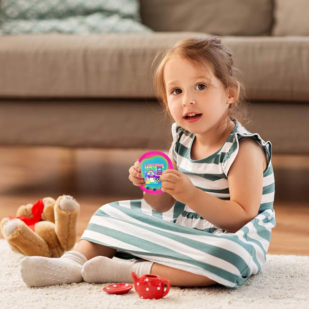 เคสซิลิโคนนิ่มกันน้ำพร้อมสายคล้องป้องกันการตกปลอกหุ้มผิวป้องกันรอยขีดข่วนสำหรับ Tamagotchi