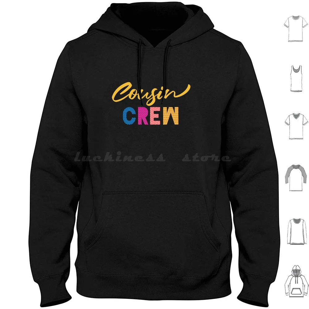 

Cousin Crew Matching Family Vintage Gift Kids Hoodie cotton Long Sleeve Cousin Crew Cousin Squad Cousin Squad Friends Best