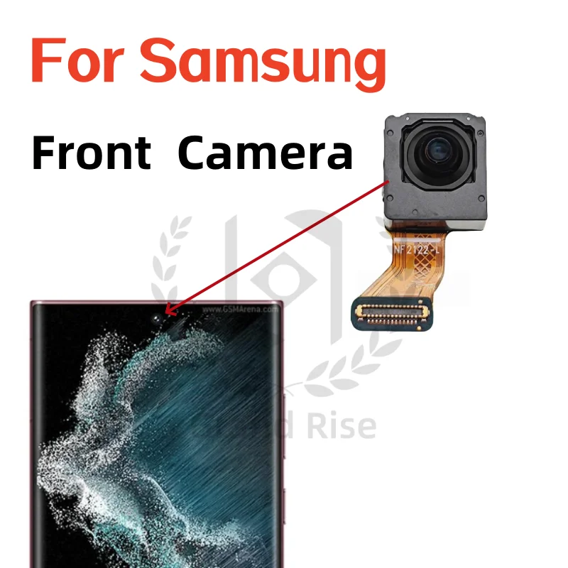 Camera For Samsung Galaxy N20 N20U S20 S21U S24Plus S22Plus S23+ 23Ultra S24Plus+ S21Ultra S25+Ultra Frontal Front Camera Module