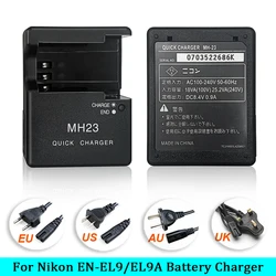 MH-23 Charger for Nikon En-EL9 EN-EL9A L Battery D8000;D5000;D3000;D60;D40;D40X Camera MH23